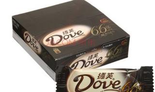 dove怎么在巧克力上写字 dove巧克力