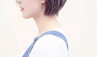 瓜子脸短发发型图片