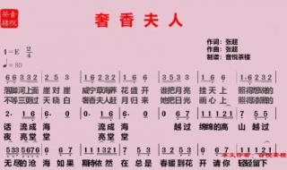 最炫的民族风词曲作者 最炫民族风简谱