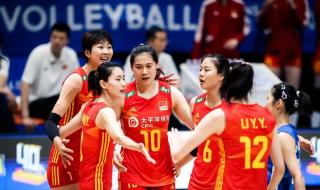 中国女排战塞尔维亚